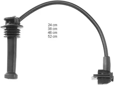 Комплект электропроводки BERU ZEF719