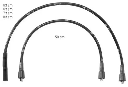 Комплект проводов зажигания BERU ZEF811