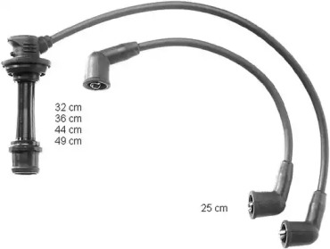 Комплект электропроводки BERU ZEF930