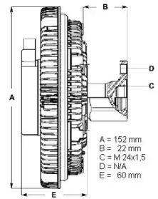 Сцепление BERU LK014