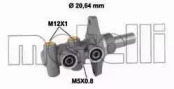 Главный тормозной цилиндр METELLI 05-0810