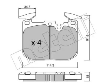  METELLI 22-1015-1