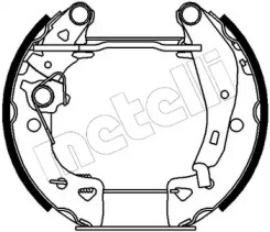 Комлект тормозных накладок METELLI 51-0001