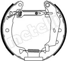 Комплект тормозных колодок METELLI 51-0033