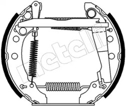 Комплект тормозных колодок METELLI 51-0045