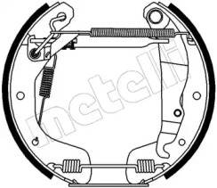 Комлект тормозных накладок METELLI 51-0081