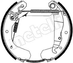 Комлект тормозных накладок METELLI 51-0111