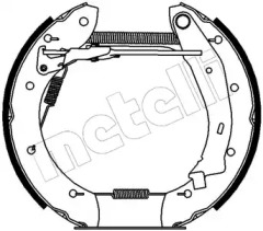 Комлект тормозных накладок METELLI 51-0137