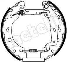 Комлект тормозных накладок METELLI 51-0162