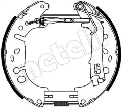 Комлект тормозных накладок METELLI 51-0223