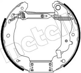 Комлект тормозных накладок METELLI 51-0269