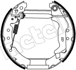 Комлект тормозных накладок METELLI 51-0275