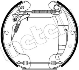 Комплект тормозных колодок METELLI 51-0281