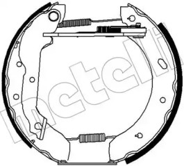 Комплект тормозных колодок METELLI 51-0285