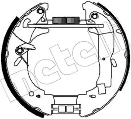 Комлект тормозных накладок METELLI 51-0302