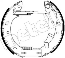 Комлект тормозных накладок METELLI 51-0311