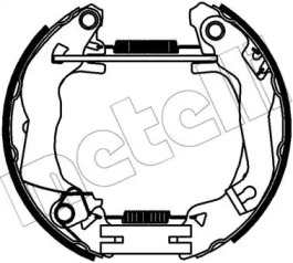 Комлект тормозных накладок METELLI 51-0323