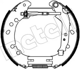 Комлект тормозных накладок METELLI 51-0329