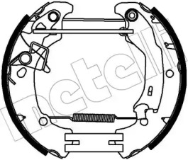 Комплект тормозных колодок METELLI 51-0334