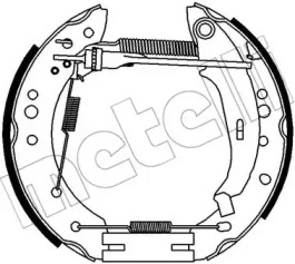 Комлект тормозных накладок METELLI 51-0342