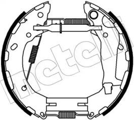 Комплект тормозных колодок METELLI 51-0353