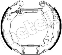 Комлект тормозных накладок METELLI 51-0362