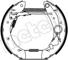 Комплект тормозных колодок METELLI 51-0430