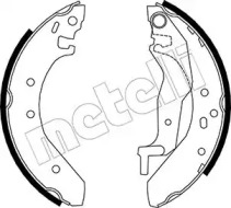 Комлект тормозных накладок METELLI 53-0006