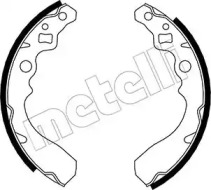 Комлект тормозных накладок METELLI 53-0034