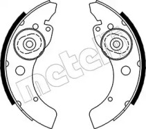 Комлект тормозных накладок METELLI 53-0053