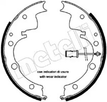 Комлект тормозных накладок METELLI 53-0065