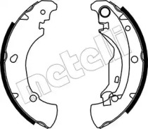 Комлект тормозных накладок METELLI 53-0076