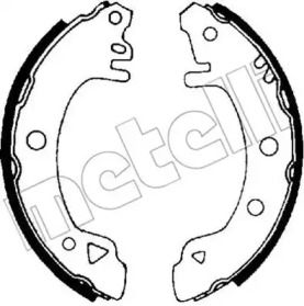 Комлект тормозных накладок METELLI 53-0107