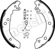 Комлект тормозных накладок METELLI 53-0118K