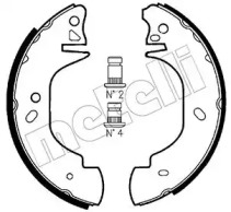 Комлект тормозных накладок METELLI 53-0126