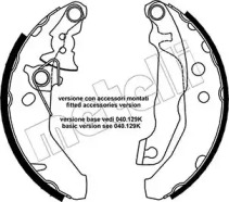 Комлект тормозных накладок METELLI 53-0132Y