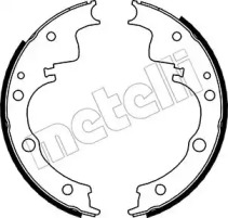 Комлект тормозных накладок METELLI 53-0139