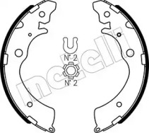 Комлект тормозных накладок METELLI 53-0154