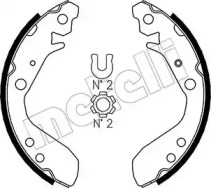 Комлект тормозных накладок METELLI 53-0158