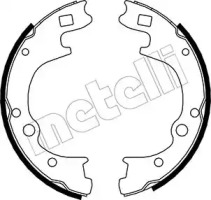 Комлект тормозных накладок METELLI 53-0174