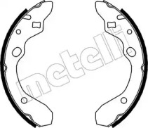 Комлект тормозных накладок METELLI 53-0210