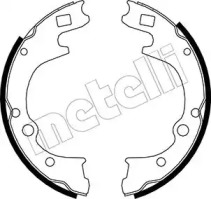 Комлект тормозных накладок METELLI 53-0221