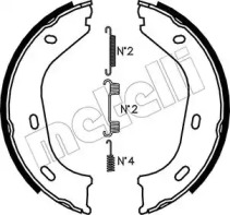 Комлект тормозных накладок METELLI 53-0232K