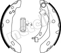 Комлект тормозных накладок METELLI 53-0235