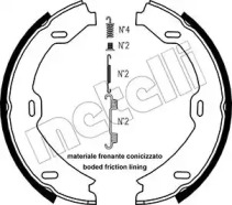 Комлект тормозных накладок METELLI 53-0241K