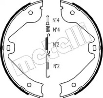 Комплект тормозных колодок, стояночная тормозная система METELLI 53-0244K