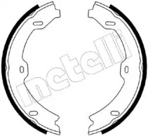 Комлект тормозных накладок METELLI 53-0247