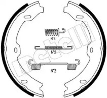 Комплект тормозных колодок, стояночная тормозная система METELLI 53-0247K