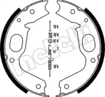 Комплект тормозных колодок, стояночная тормозная система METELLI 53-0264K
