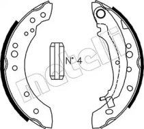 Комлект тормозных накладок METELLI 53-0266